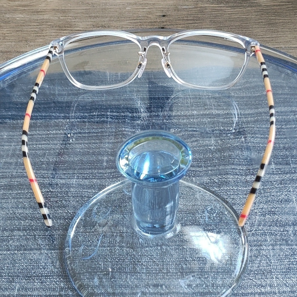 New Burberry Transparent Frame BE2371D - Picture 8 of 16